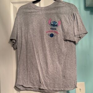 Stitch Ohana Women's Gray T-Shirt